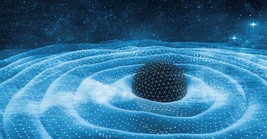 Des chercheurs de l’université de Princeton (États-Unis) espèrent pouvoir tirer de nouvelles informations des ondes gravitationnelles à partir de leur expérience sur la physique de la fusion nucléaire. © andreusK, Adobe Stock