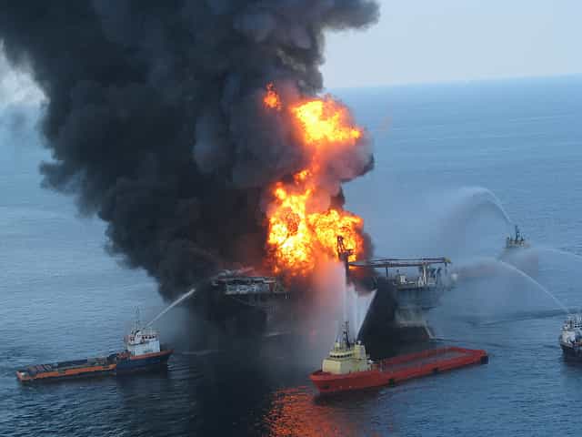Le procès jugeant de la responsabilité de BP dans la marée noire du Deepwater Horizon n'est pas encore terminé mais la firme britannique a déjà précisé qu'elle versera un acompte de 7,8 milliards de dollars aux quelque 100.000 plaignants. &copy; ideum, cc by sa 2.0