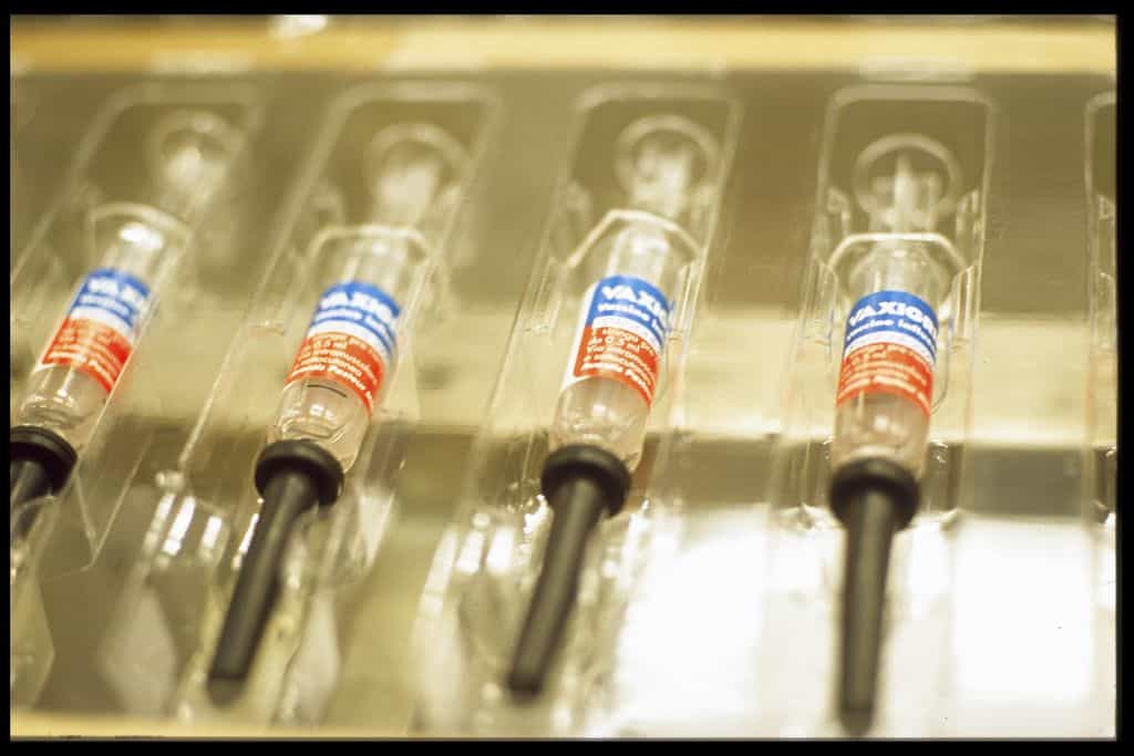 Les vaccins contre la grippe saisonnière sont disponibles en pharmacie depuis le 28 septembre. © Alain Grillet, Sanofi Pasteur, Flickr, cc by nc nd 2.0
