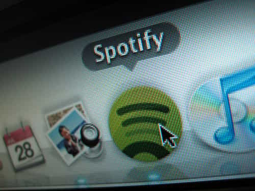 Spotify, une offre de streaming légale.