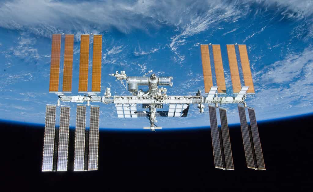 État d'avancement de la construction de la Station spatiale internationale à l'issue de la mission d'Atlantis, qui a volé pour la dernière fois en mai 2010 (STS-132). © Nasa
