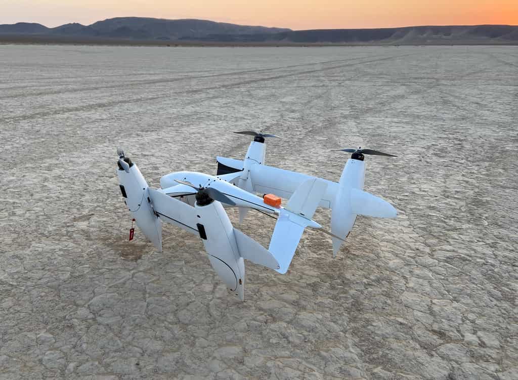 Un nouveau concept d’avion électrique à décollage vertical