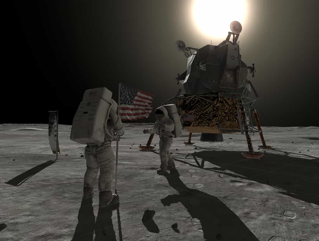 Marchez sur la Lune dans les pas de Neil Armstrong, 50 ans après. © Smithsonian