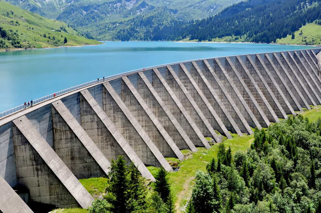 Le barrage de Roseland en Savoie. © coco, fotolia