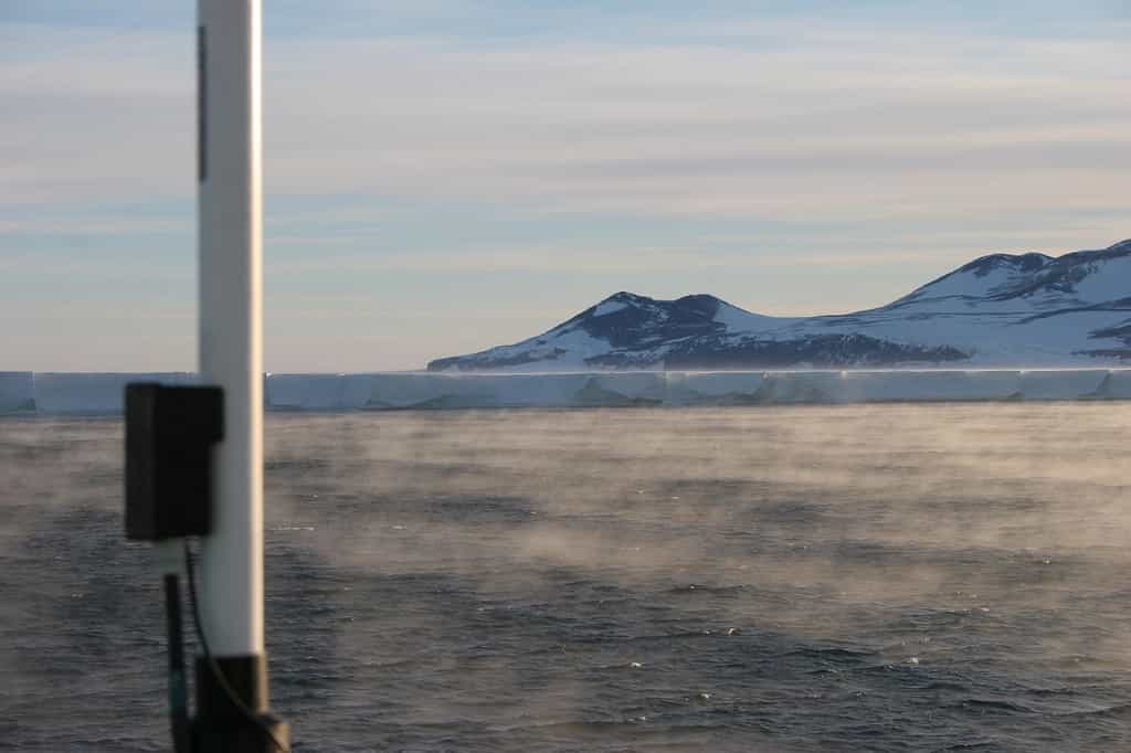 Plus grande plateforme de glace de l'Antarctique, la barrière de Ross est presque aussi grande que la France métropolitaine, avec 487.000 km2. © Bruce McKinley, Flickr, cc by nc nd 2.0