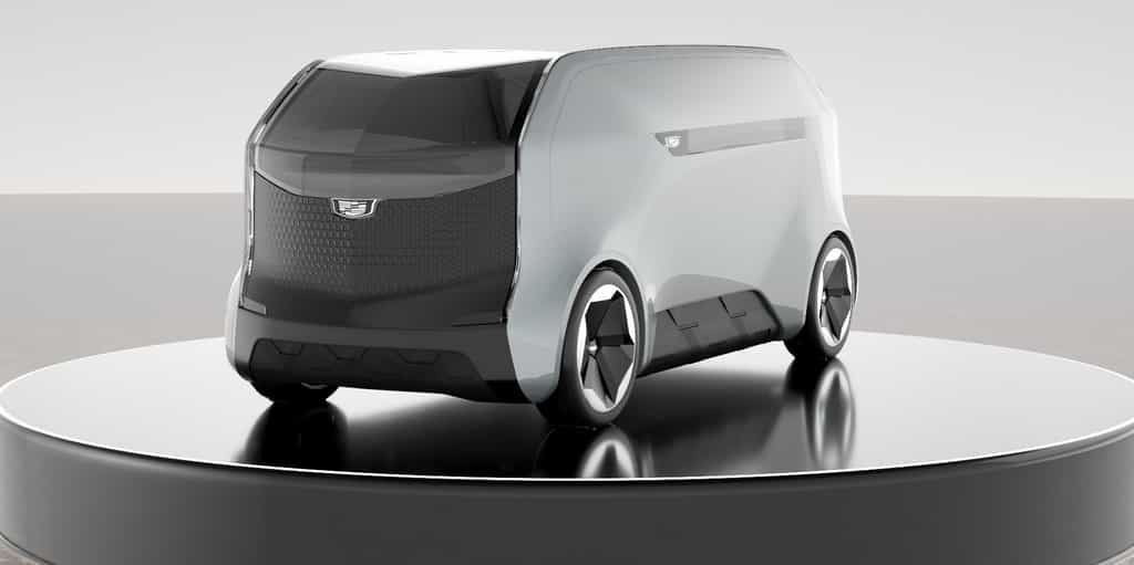 La voiture autonome électrique Cadillac Halo. © General Motors