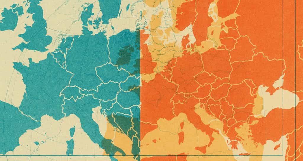 Les températures sont bien plus élevées en 2025 qu'en 1976. © XD avec ChatGPT