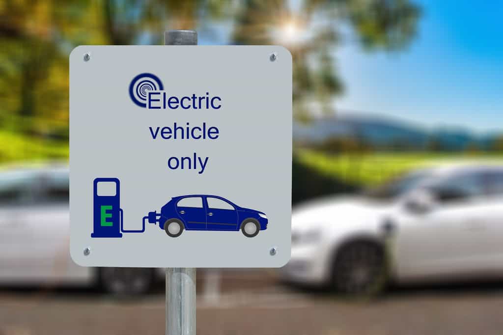 Station de recharge de voiture électrique. © Pixabay