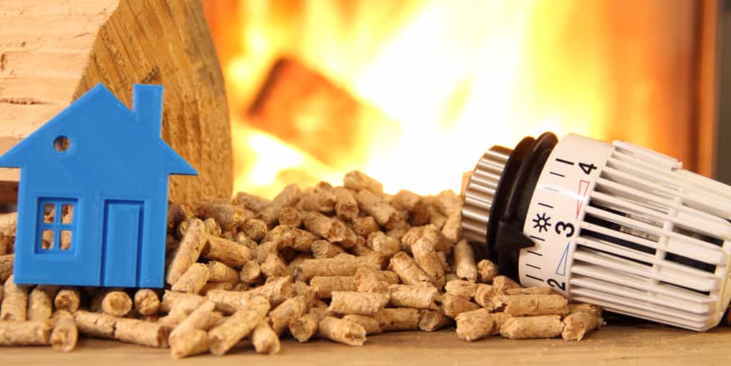 Affichant un faible coût au kWh, le bois permet de mixer les énergies et de réduire significativement la facture d'électricité ou de gaz tout en profitant d'une douce chaleur dans la maison. ©maho, Adobe Stock