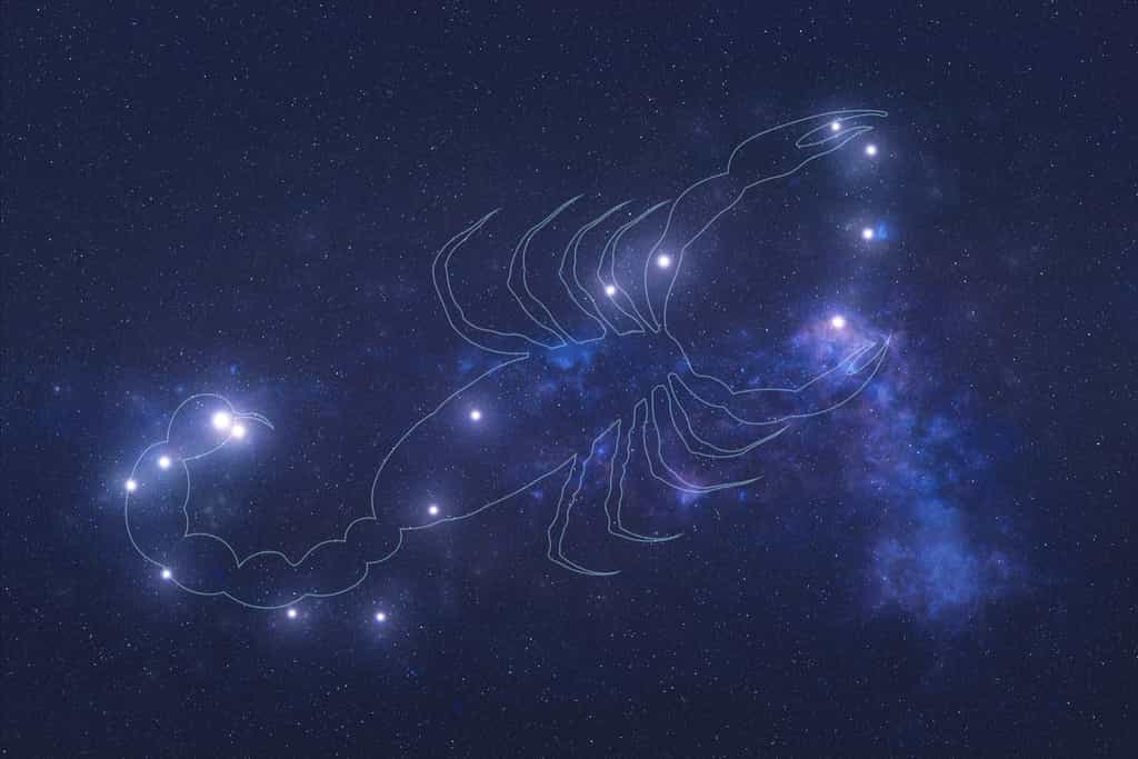 La constellation du Scorpion est l'une des constellations les plus reconnaissables du ciel nocturne, visible depuis les deux hémisphères. © ALEXANDR YURTCHENKO, Adobe Stock