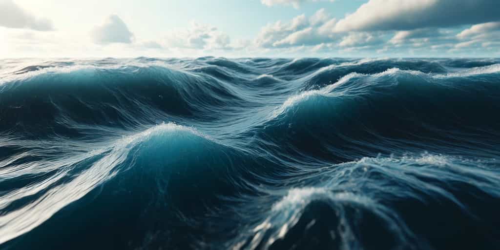 L'affaiblissement de l'Amoc a des conséquences sur les abysses des océans. © XD, Futura avec Dall-e