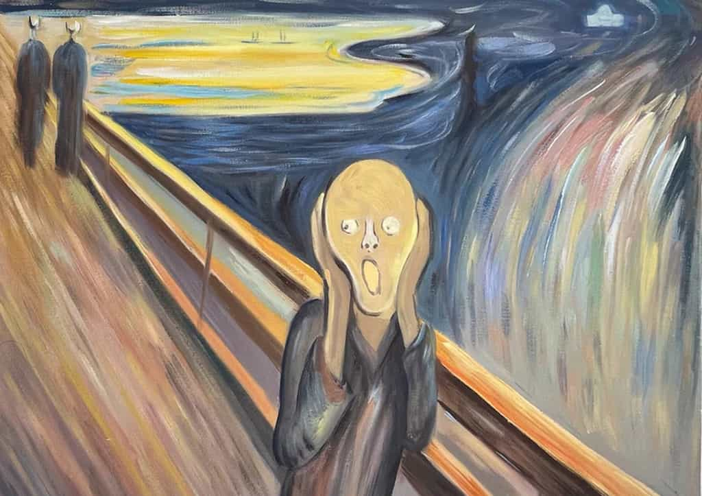 Les chatbots savent crier. © Edvard Munch