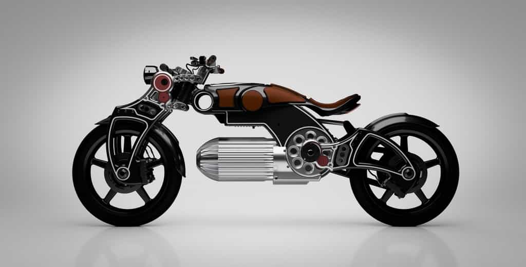 La moto électrique Hades de Curtiss Motorcycles. © Curtiss Motorcycles