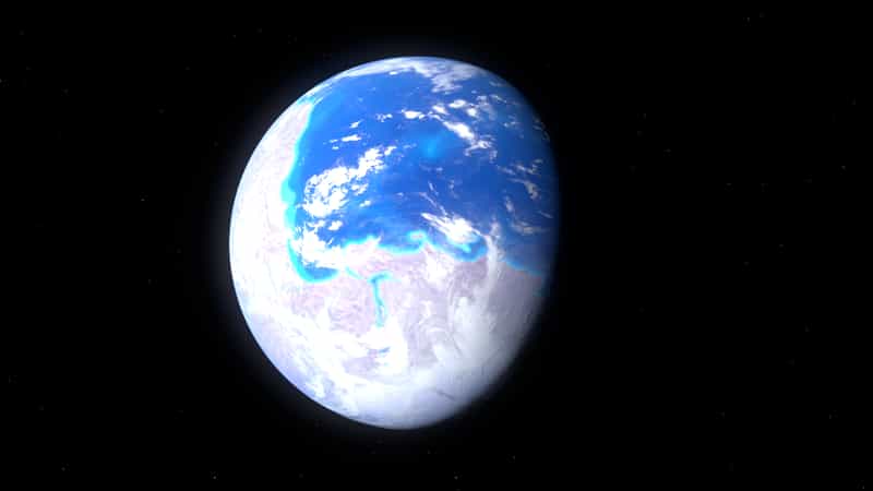 Voici un milliard d'années, durant le Précambrien, les masses continentales ne formaient qu'un seul supercontinent : Rodinia. © Kelvin Ma, Wikimedia Commons, cc by sa 3.0