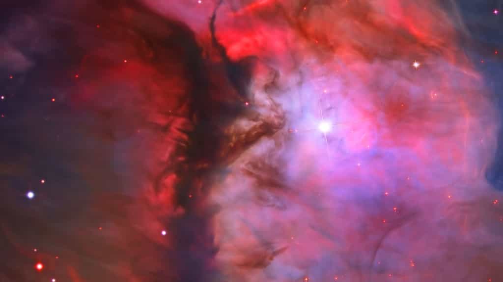 Photo de M43, une nébuleuse diffuse