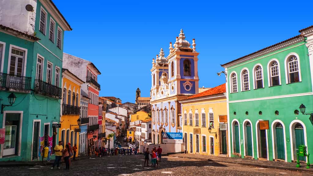 Le centre historique de Salvador de Bahia