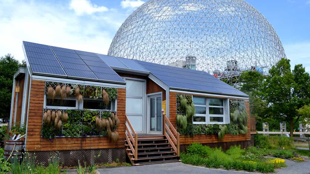 La maison solaire écologique de Montréal