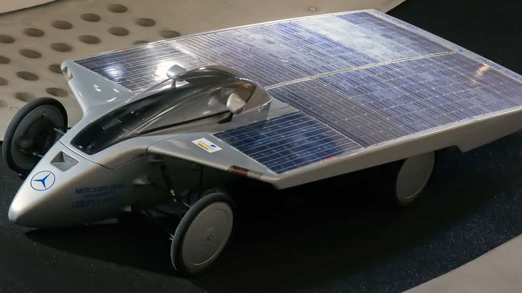 La voiture solaire de Mercedes