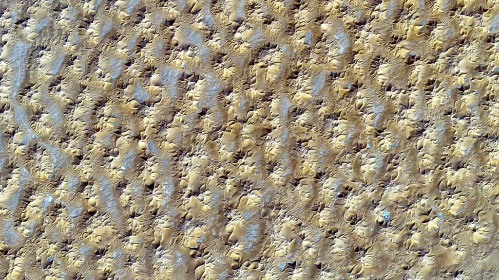 Les dunes en étoile du Grand Erg Oriental, en Algérie