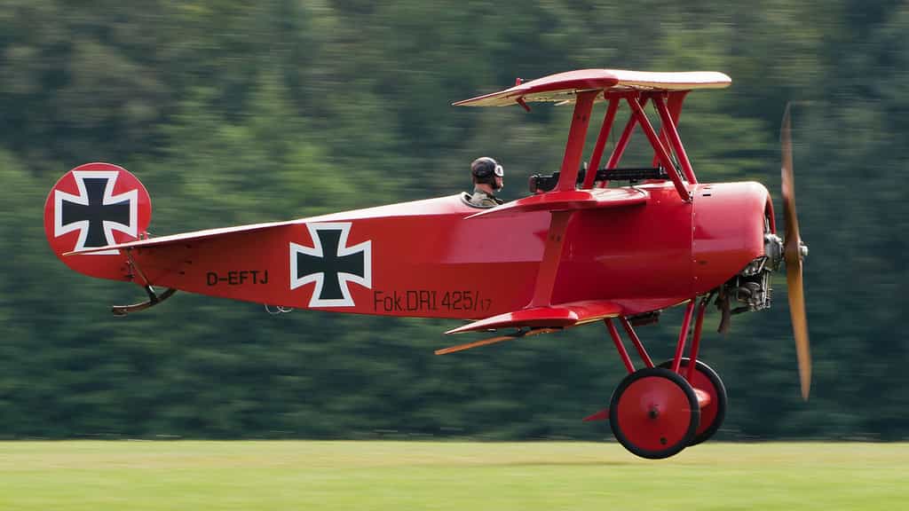 Le Fokker Dr.I, l’avion du Baron Rouge