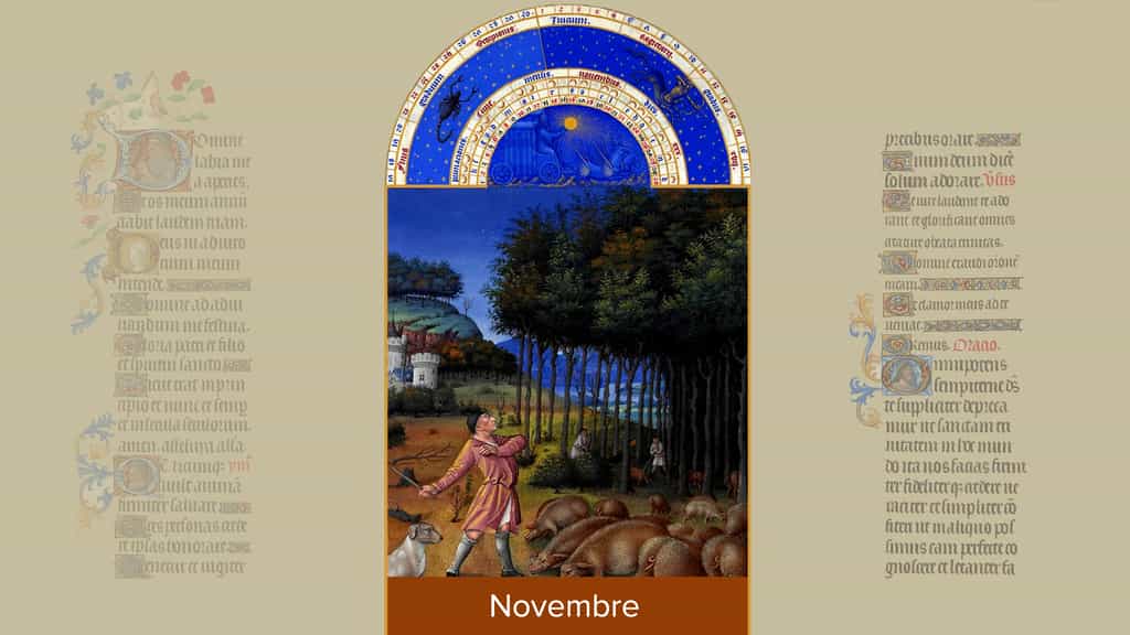 Novembre : paisson savoyarde près d’un château du duc de Berry