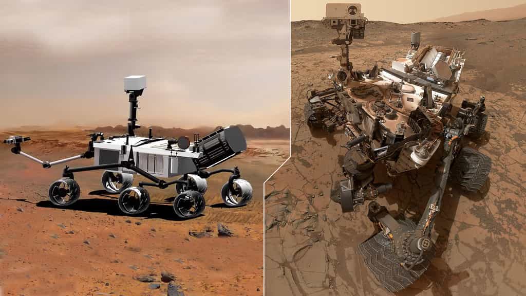 Curiosity enquête sur le passé de Mars
