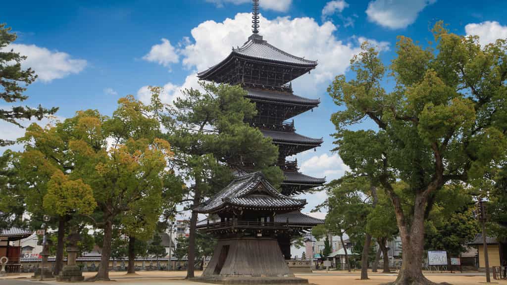 Le temple Zentsuji, lieu de naissance de Kobo Daishi