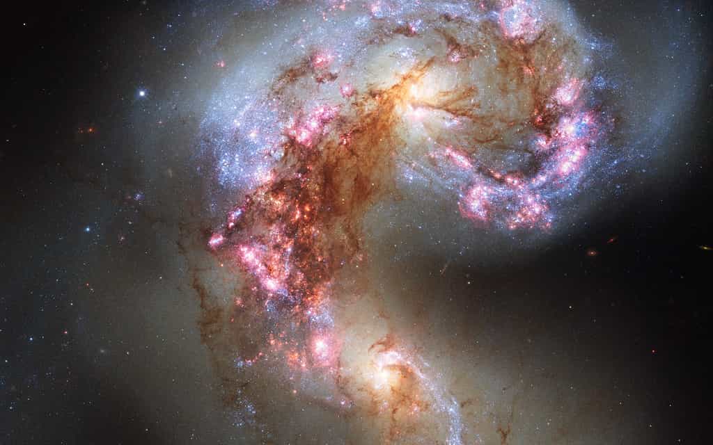 La galaxies des Antennes