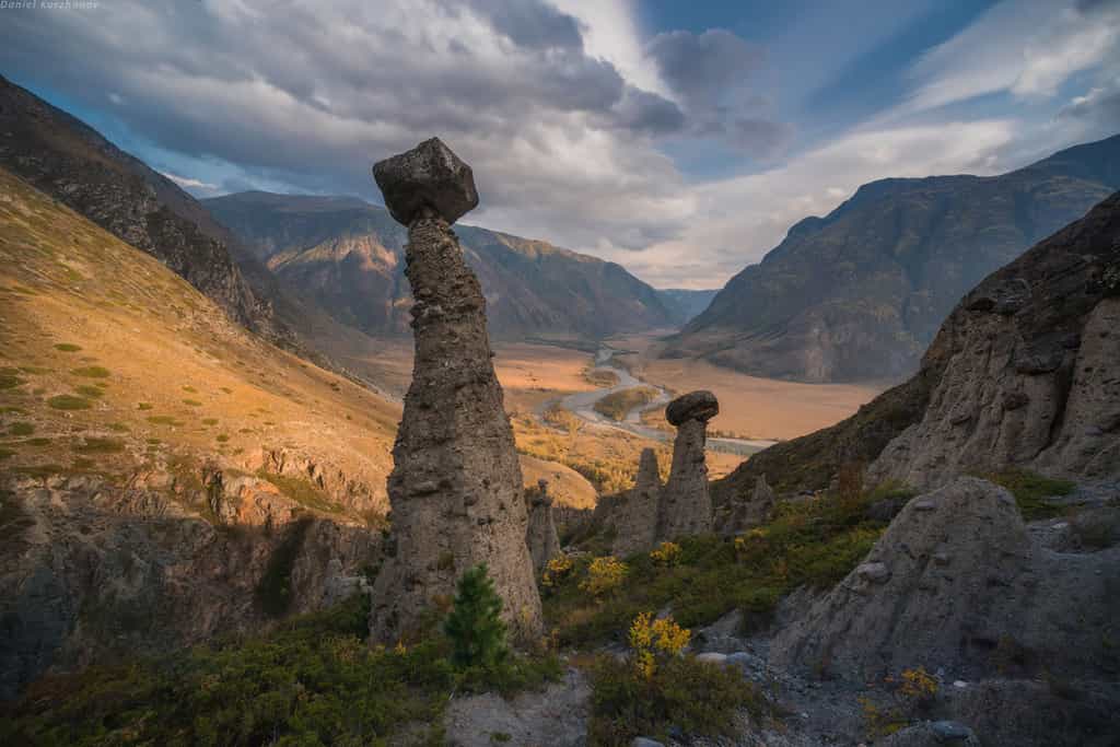 Les rochers-champignons de l’Altaï