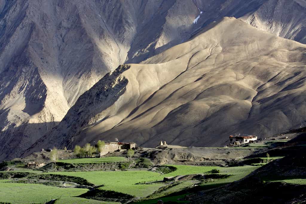 Le village reculé de Lingshed dans le Zanskar