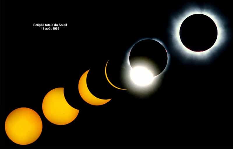 Eclipse Totale de Soleil - 11 Août 1999