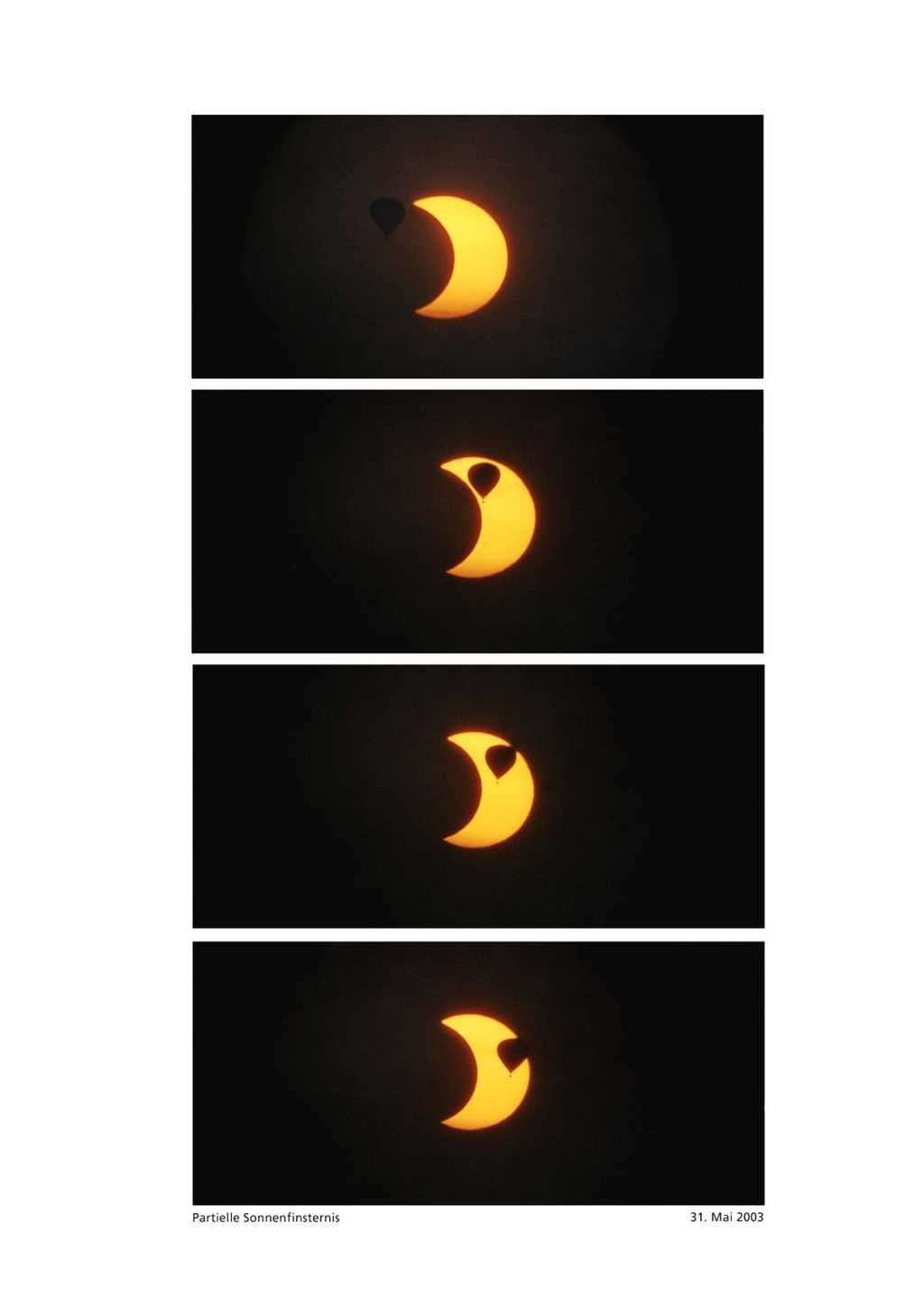 Eclipses solaires partielles