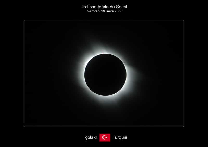L'éclipse depuis la Turquie
