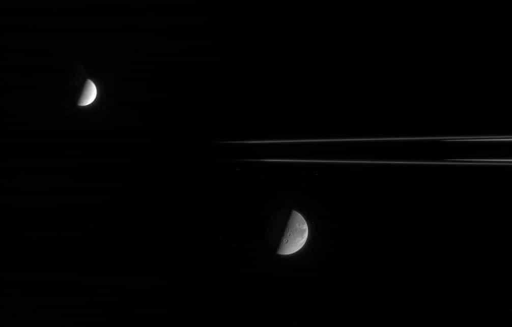 Encelade et Dioné