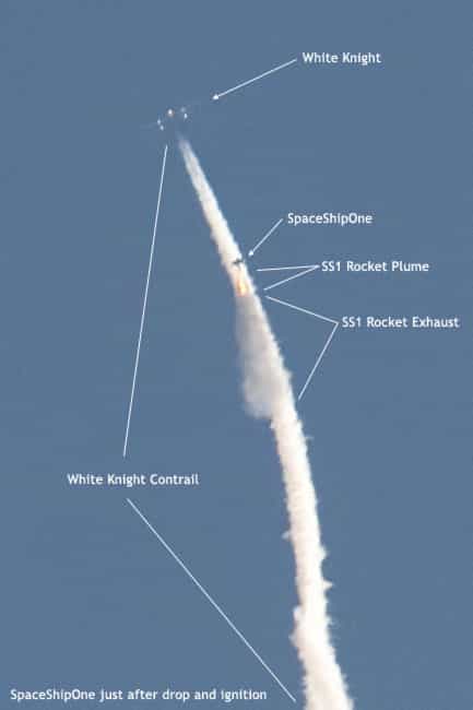 Second vol suborbital de SpaceShipOne