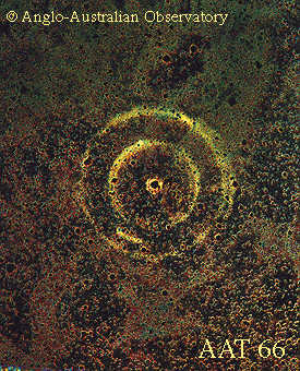 echo de lumière dans la supernova 1987A
