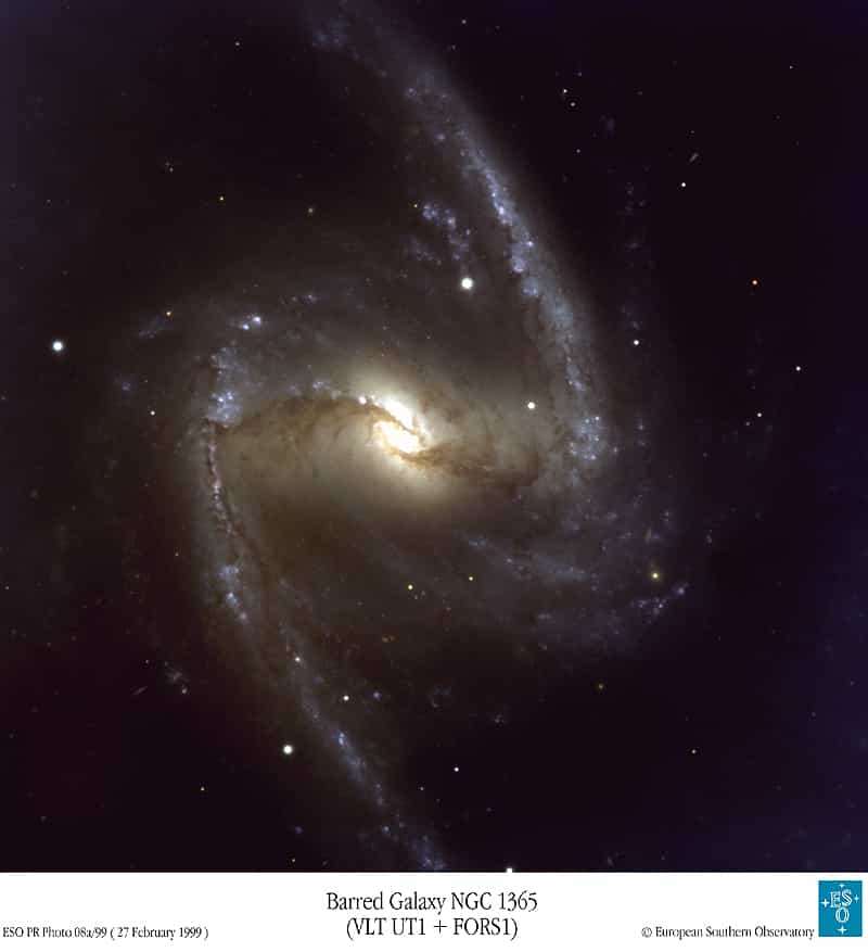 Galaxie barre NGC 1365
