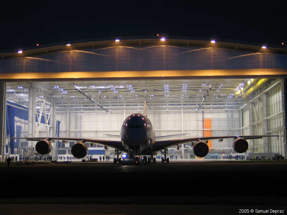 L'Airbus A380 se dévoile