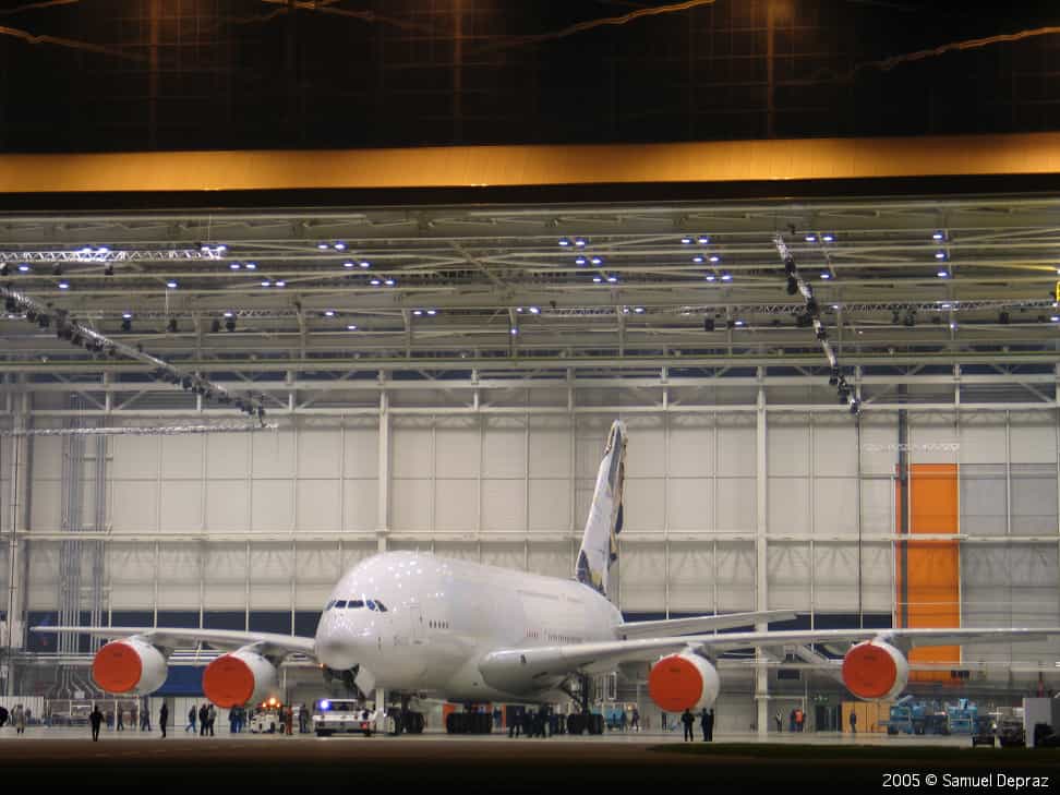 L'Airbus A380 se dévoile