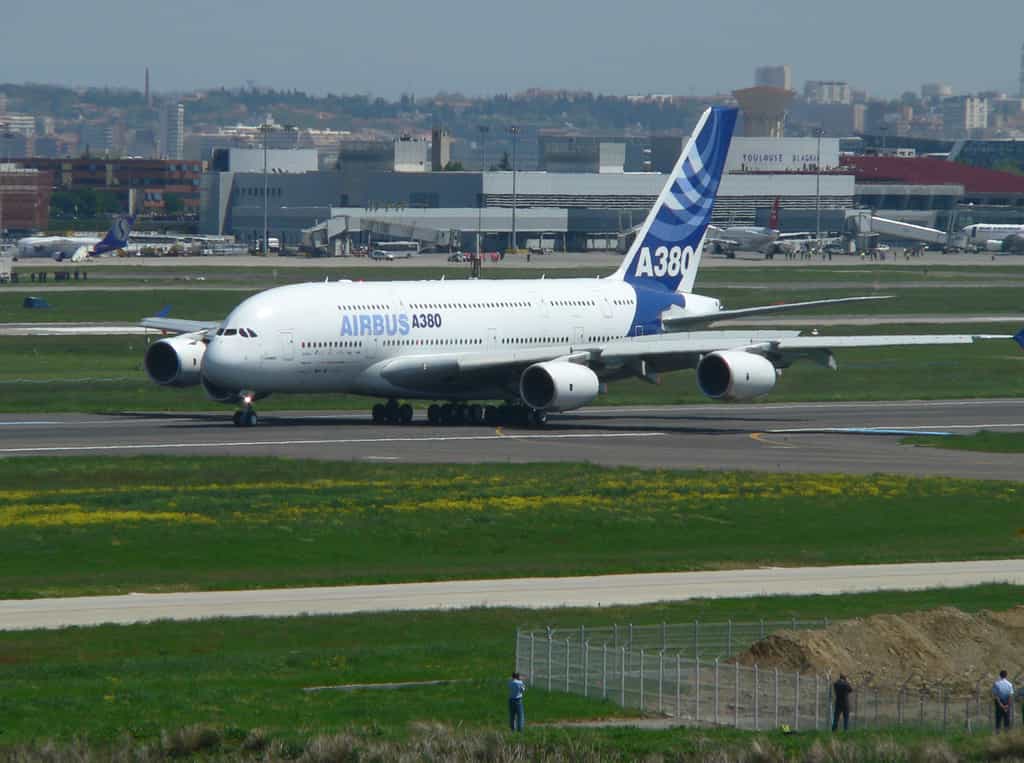 Fin du freinage de l'A380