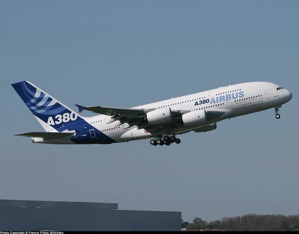 A380 : phase de décollage