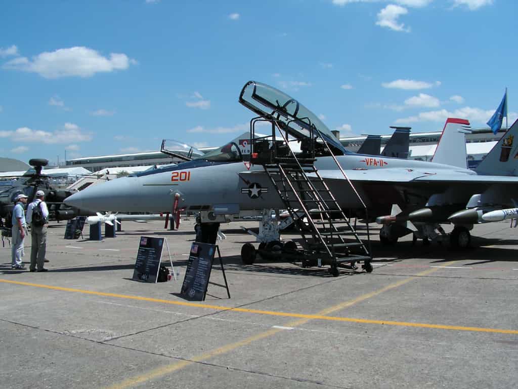 F/A-18E Super Hornet - Les avions exposés au Salon du Bourget