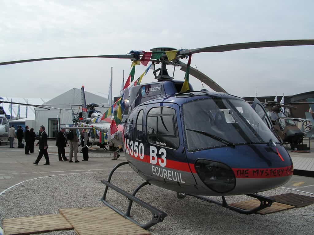 Eurocopter sur le toit du monde