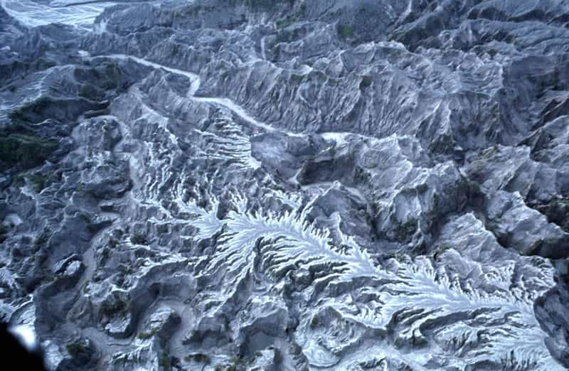 Lahars près du volcan Pinatubo, aux Philippines