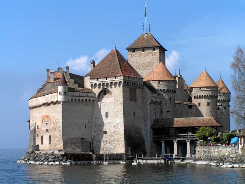 Le château de Chillon, en Suisse