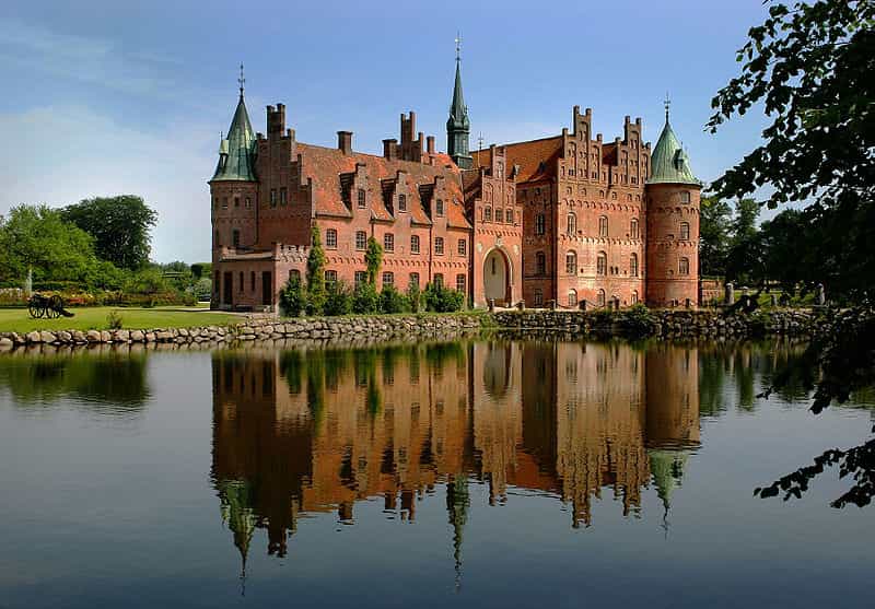 Le château d'Egeskov, au Danemark