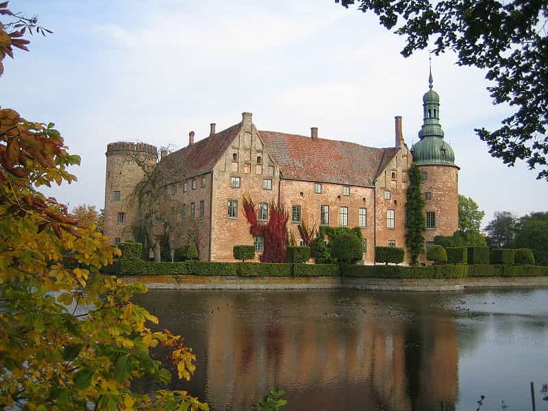 Le château de Vittskövle, en Suède