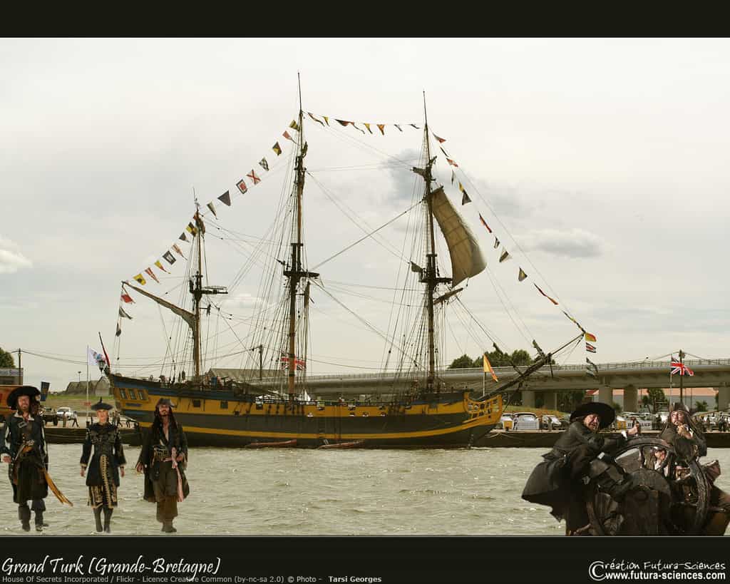 Le Grand Turk, le bateau de la série Hornblower