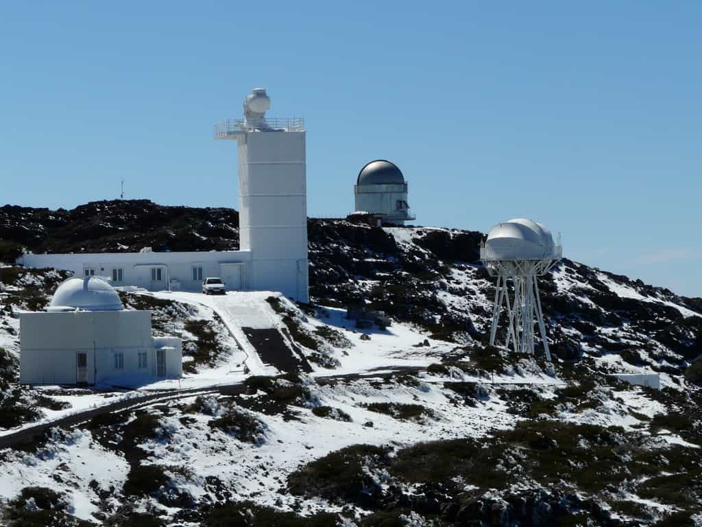 Les autres télescopes de l'observatoire du Roque de los Muchachos