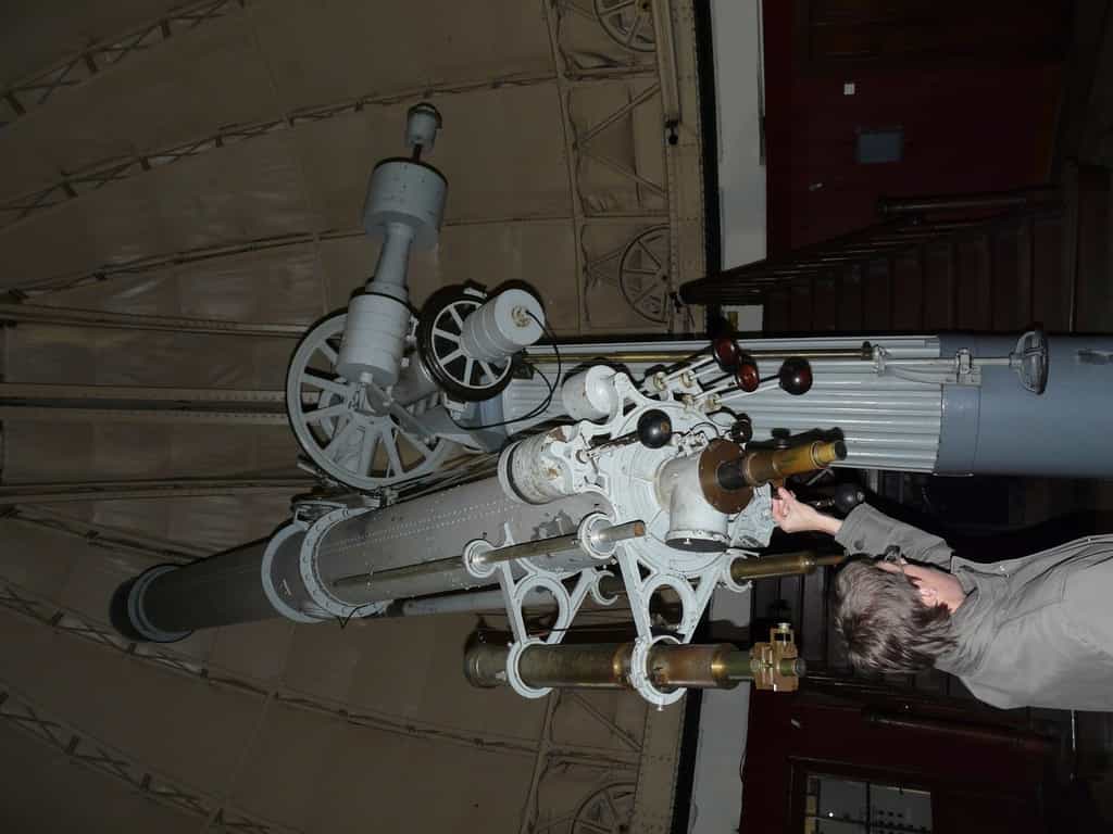 Grande lunette de l'observatoire de Strasbourg